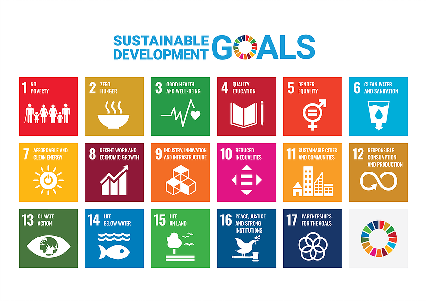seventeen sorts of icons about sdg